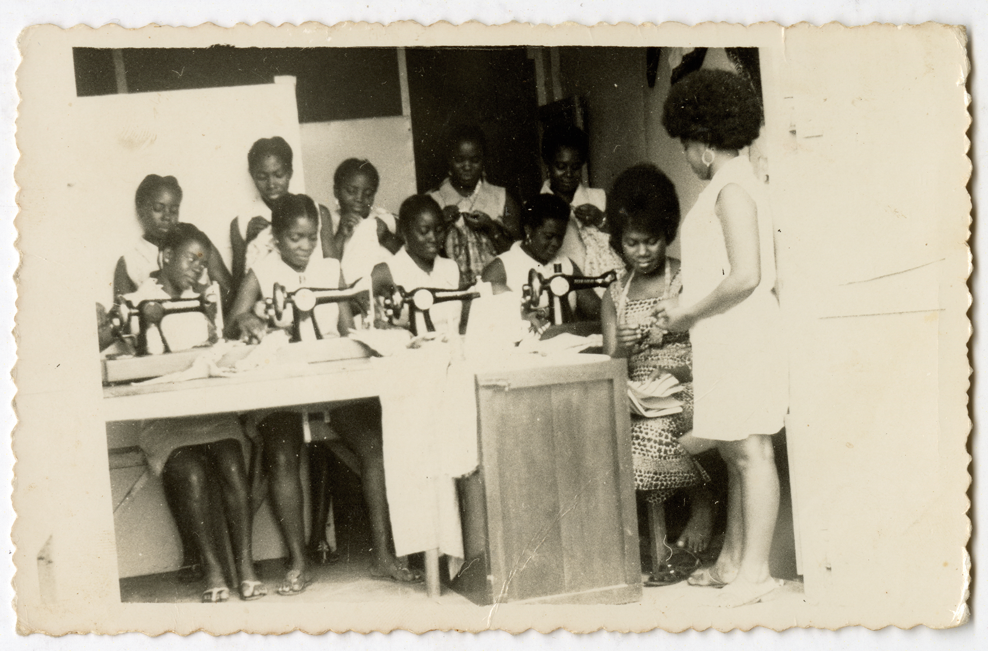 How The Sewing Machine Gave Power — And Fashion Cred — To African Women