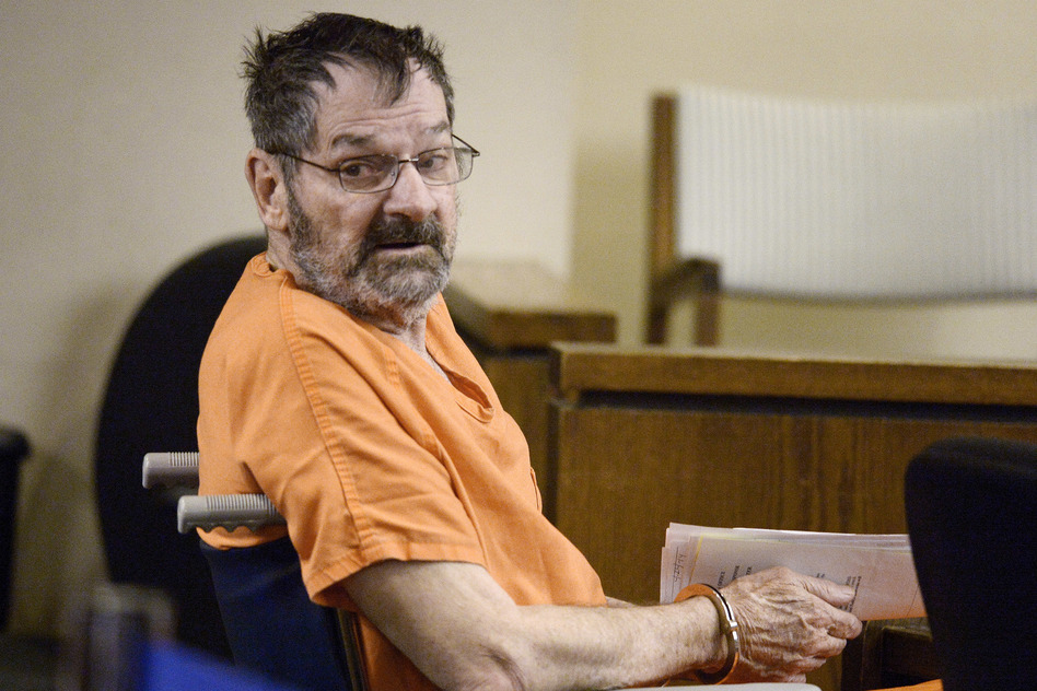 Frazier Glenn Miller Jr., also known as Frazier Glenn Cross, in court in 2014 after he killed three people at Jewish sites in suburban Kansas City.