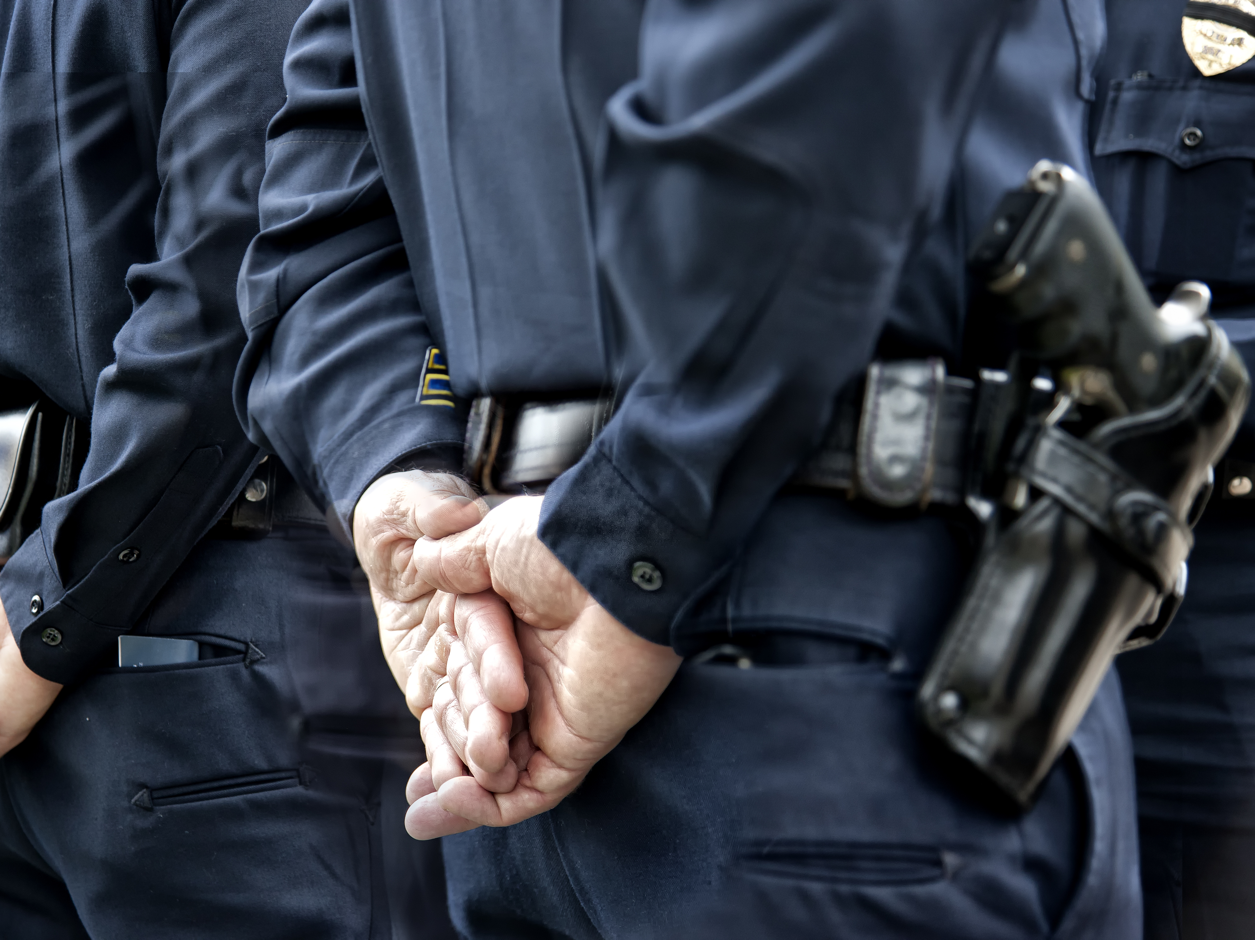 Critics say American officers should be trained in defensive tactics, especially empty-hand techniques, so that they depend  less on tasers and guns. (Getty Images)