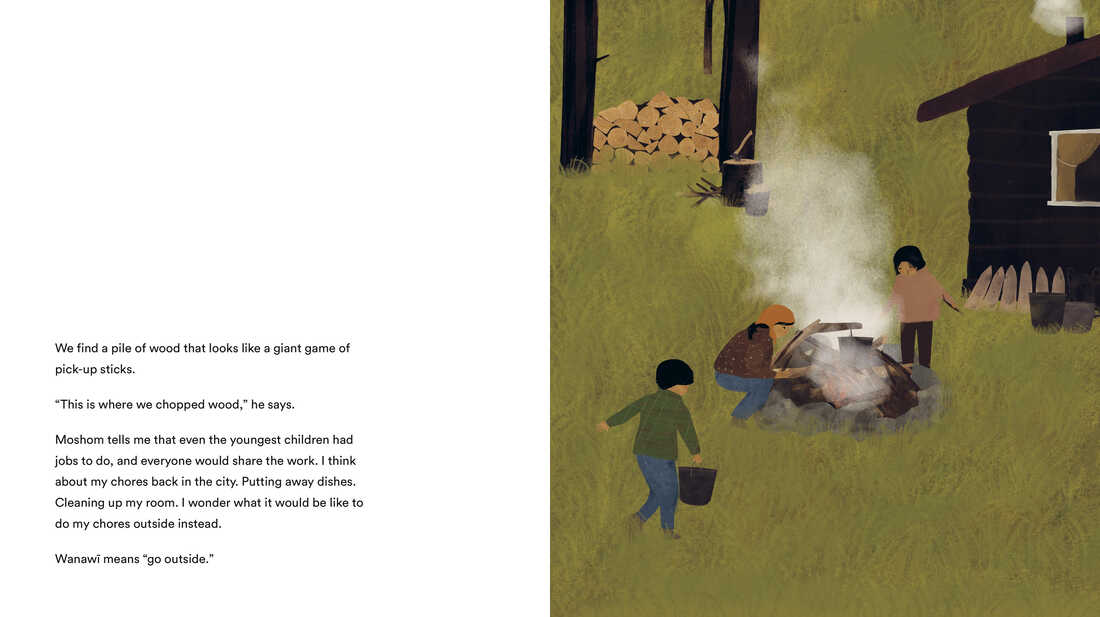 On The Trapline, written by David A. Robertson and illustrated by Julie Flett