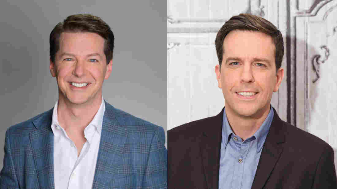 Sean Hayes and Ed Helms appear on NPR's Ask Me Another.