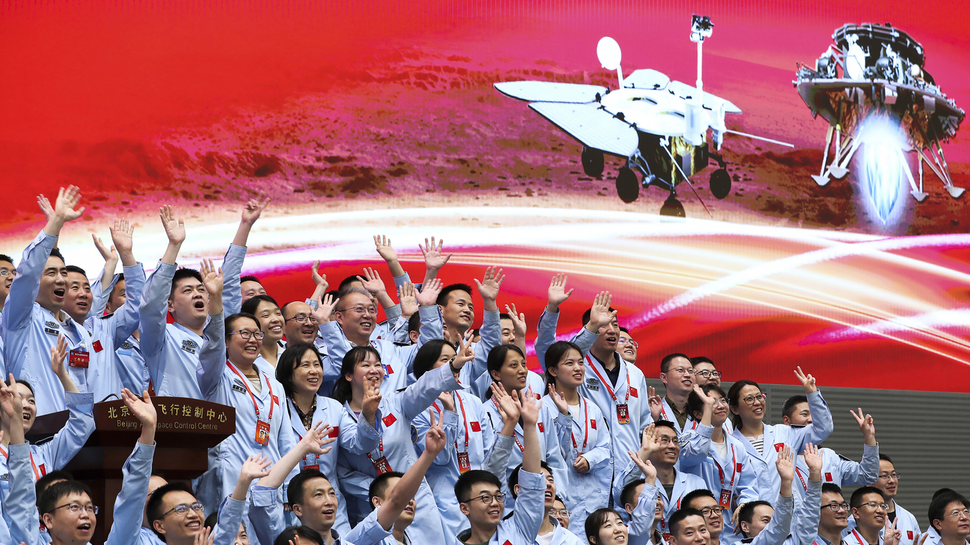 China Lands On Mars In Major Advance For Its Space Ambitions : NPR