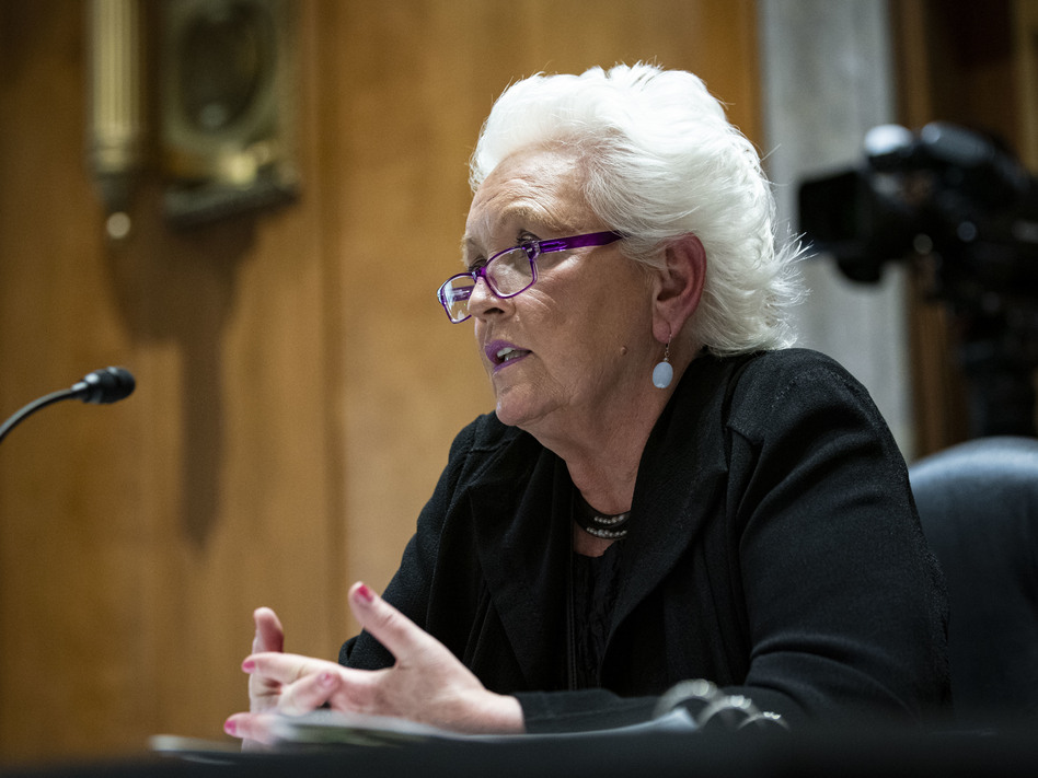 Gayle Smith told the Senate Foreign Relations Committee hearing on May 12: "There is no question but that we need a grand plan and the United States needs to be at the forefront of that," she said. (Bloomberg/Bloomberg via Getty Images)