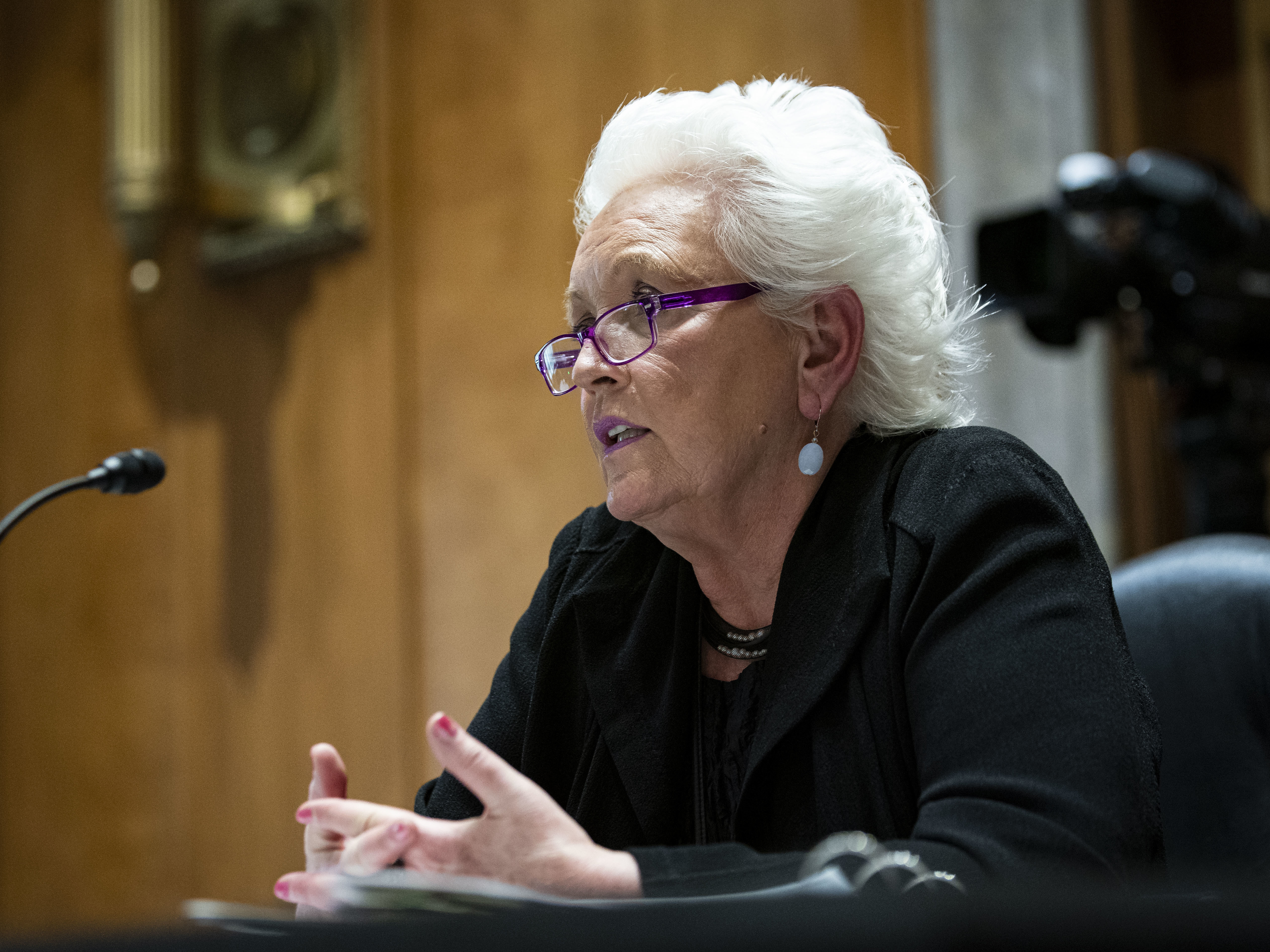 Gayle Smith told the Senate Foreign Relations Committee hearing on May 12: &quot;There is no question but that we need a grand plan and the United States needs to be at the forefront of that,&quot; she said. (Bloomberg via Getty Images)