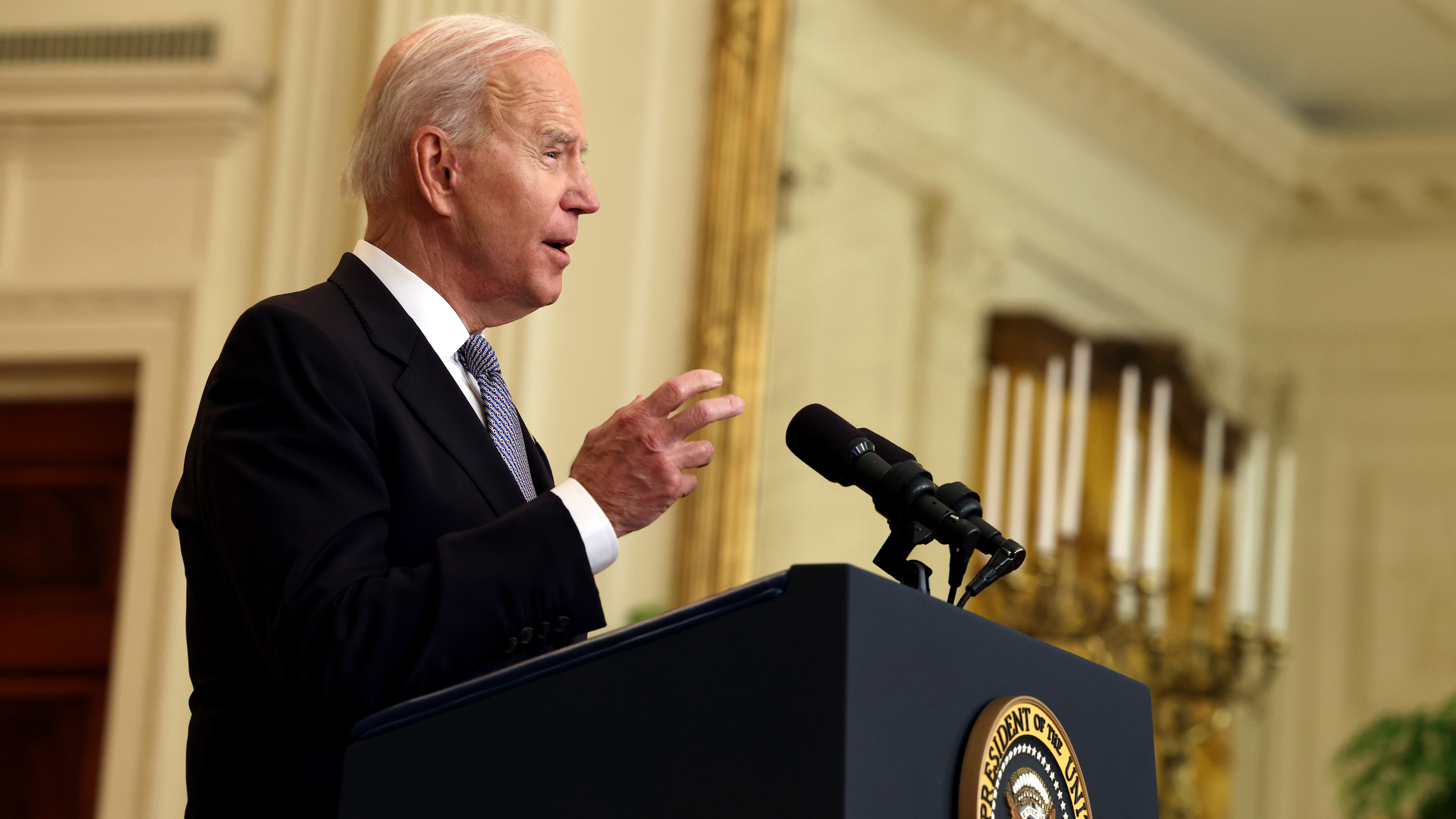 President Biden will give remarks after news of a cease-fire plan between Israel and Hamas militants emerged.