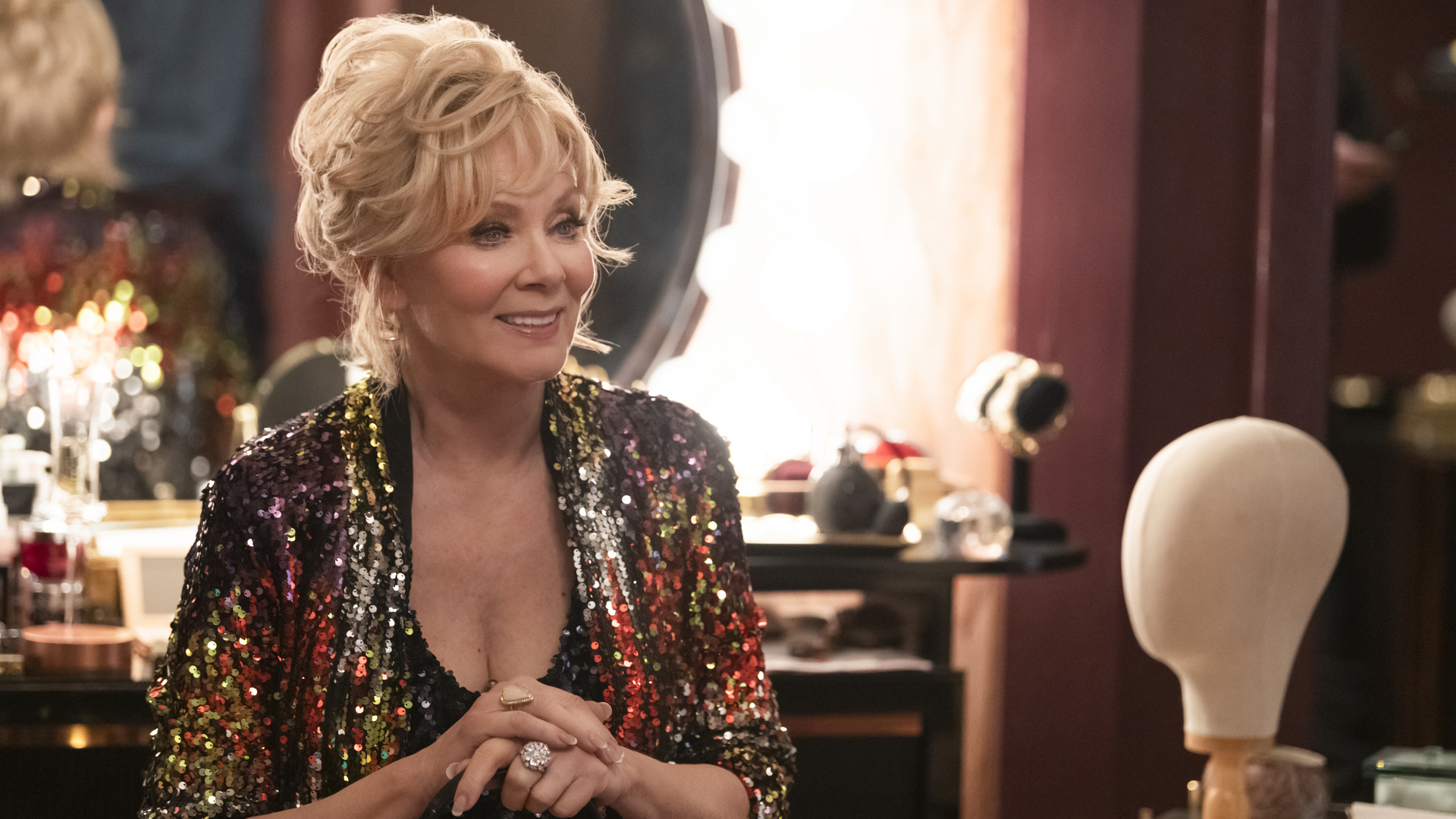 Jean Smart plays comedian Deborah Vance in the HBO Max series <em>Hacks</em>. (HBO Max)