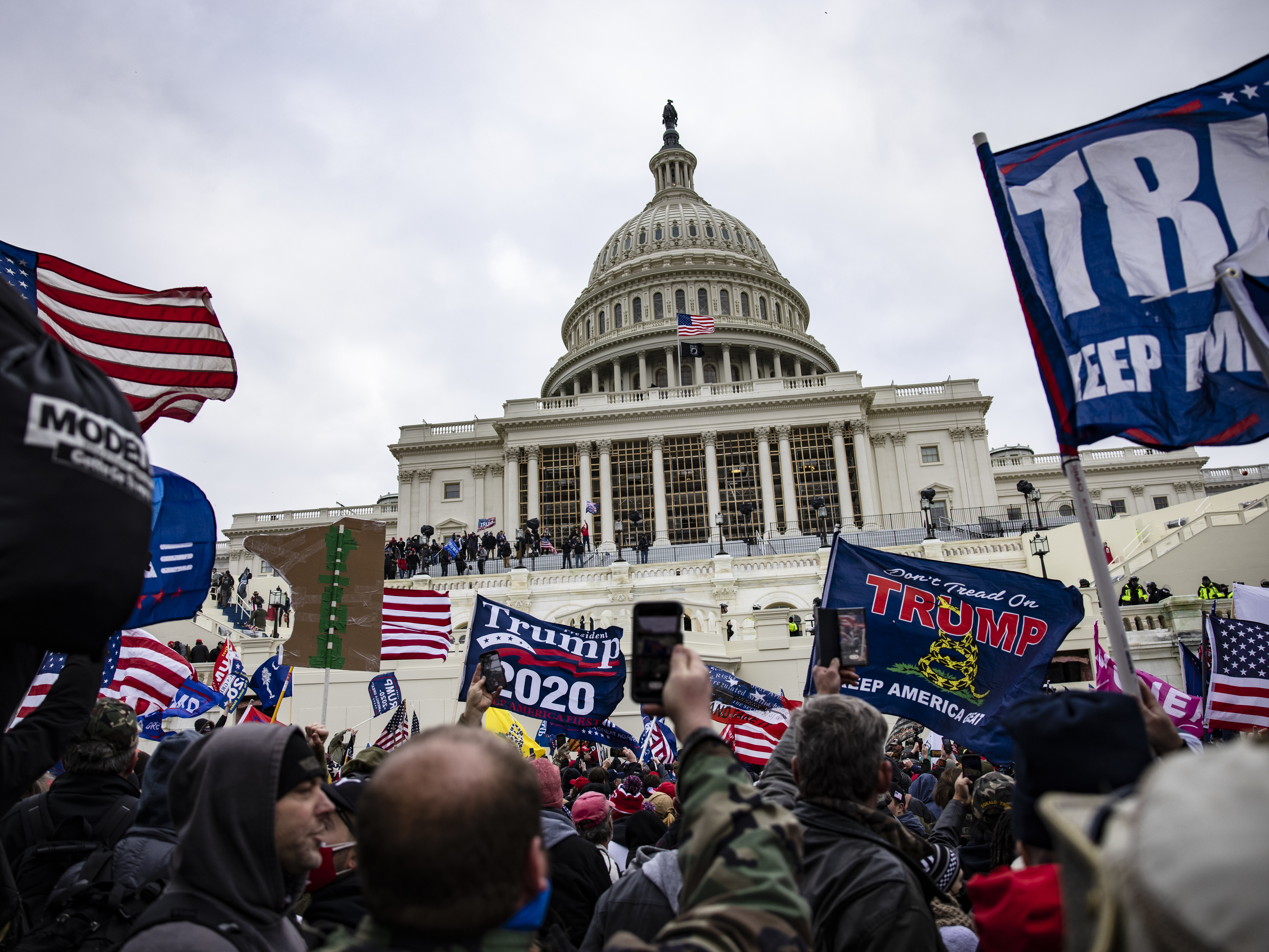 In the initial weeks after the Jan. 6 riot at the Capitol, the idea of an independent commission to probe the attack and the failures that let it happen had broad support. In recent weeks, that support has waned among Republicans in Congress. (Getty Images)