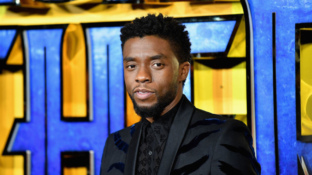 The late actor Chadwick Boseman, in London in Feb. 2018.
