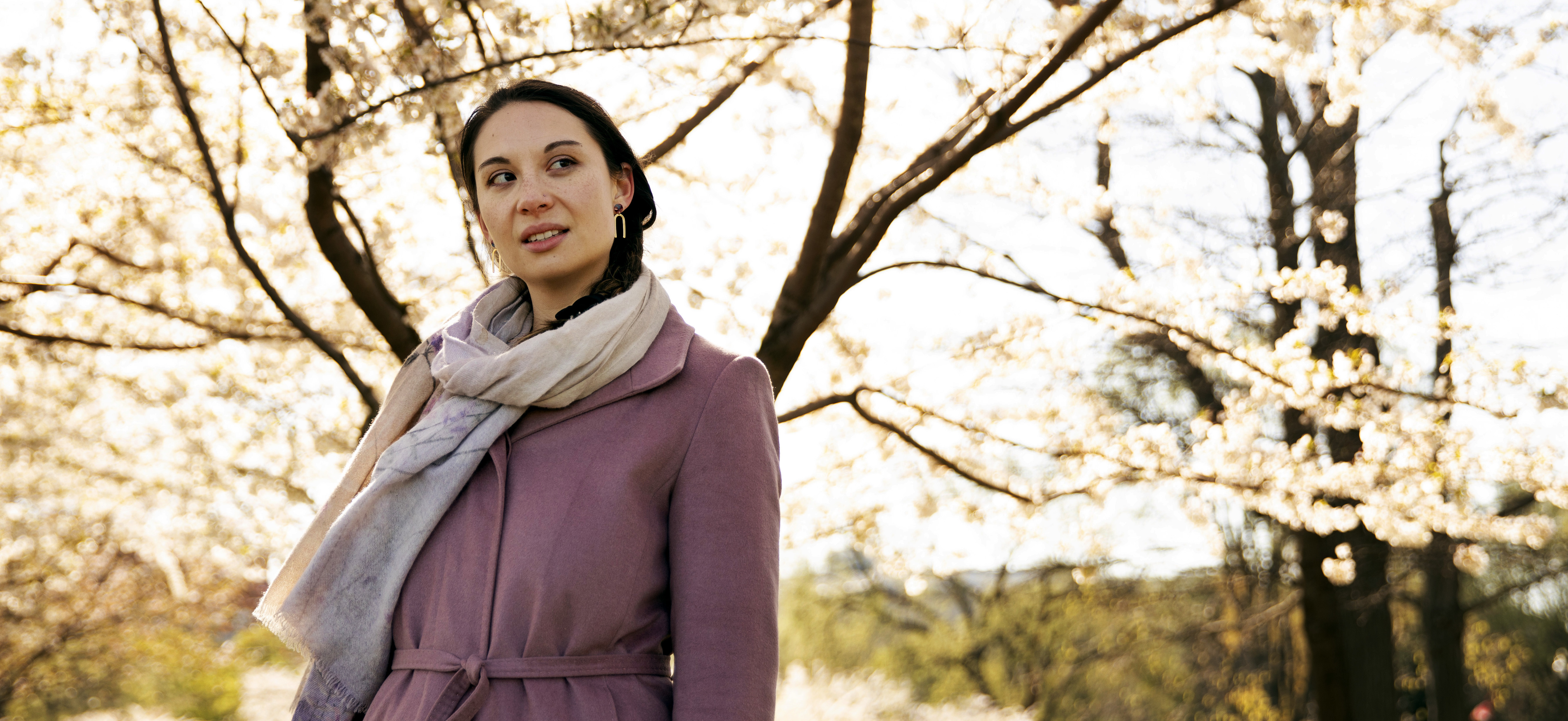 Emily Kwong is host and reporter of NPR's <em>Short Wave</em> podcast. (Michael Zamora/NPR)