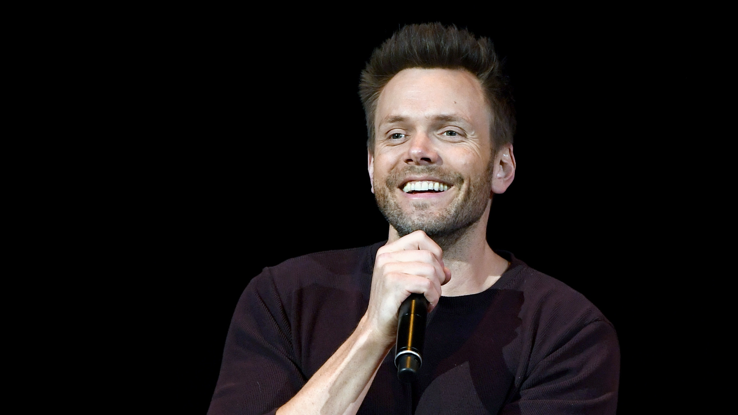 Joel McHale performs at the Treasure Island Hotel & Casino on May 26, 2017, in Las Vegas.