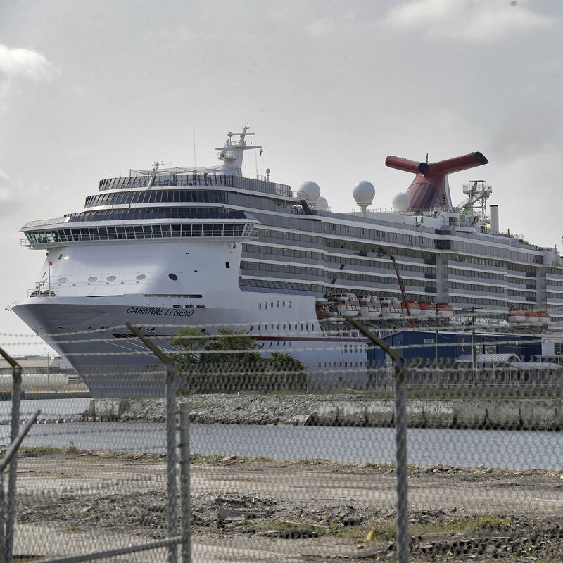 Royal Caribbean S Launch Of Its New Megaship Just Got Sidelined By Covid Cases Coronavirus Updates Npr