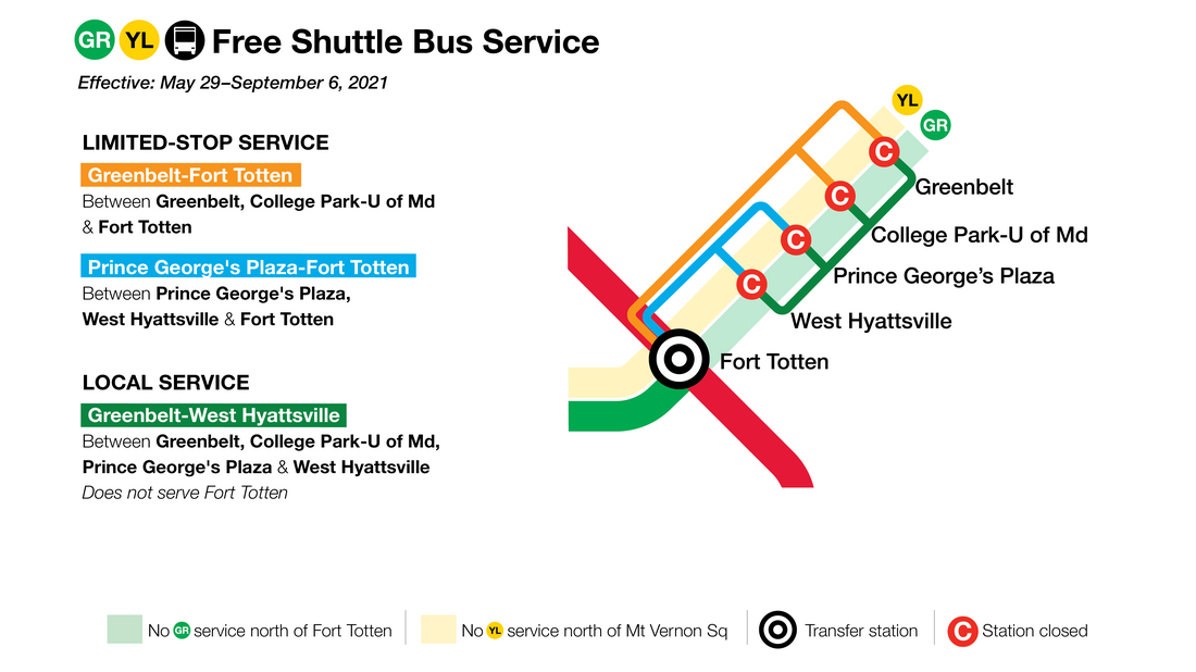 Four Green Line Stations In Maryland Closing For The Entire Summer NPR