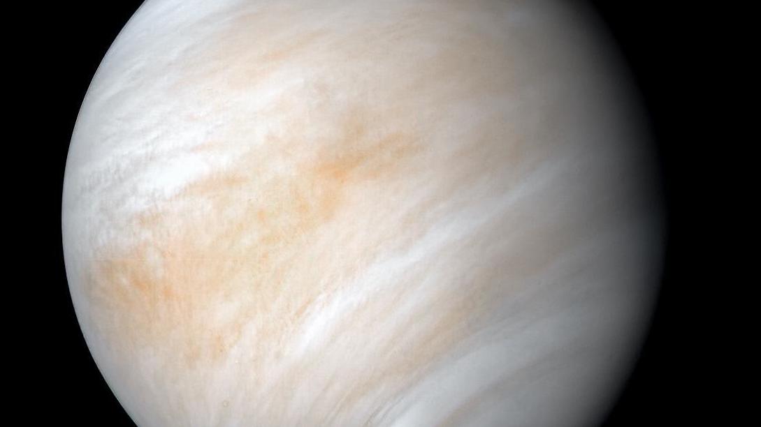An image of Venus taken by NASA