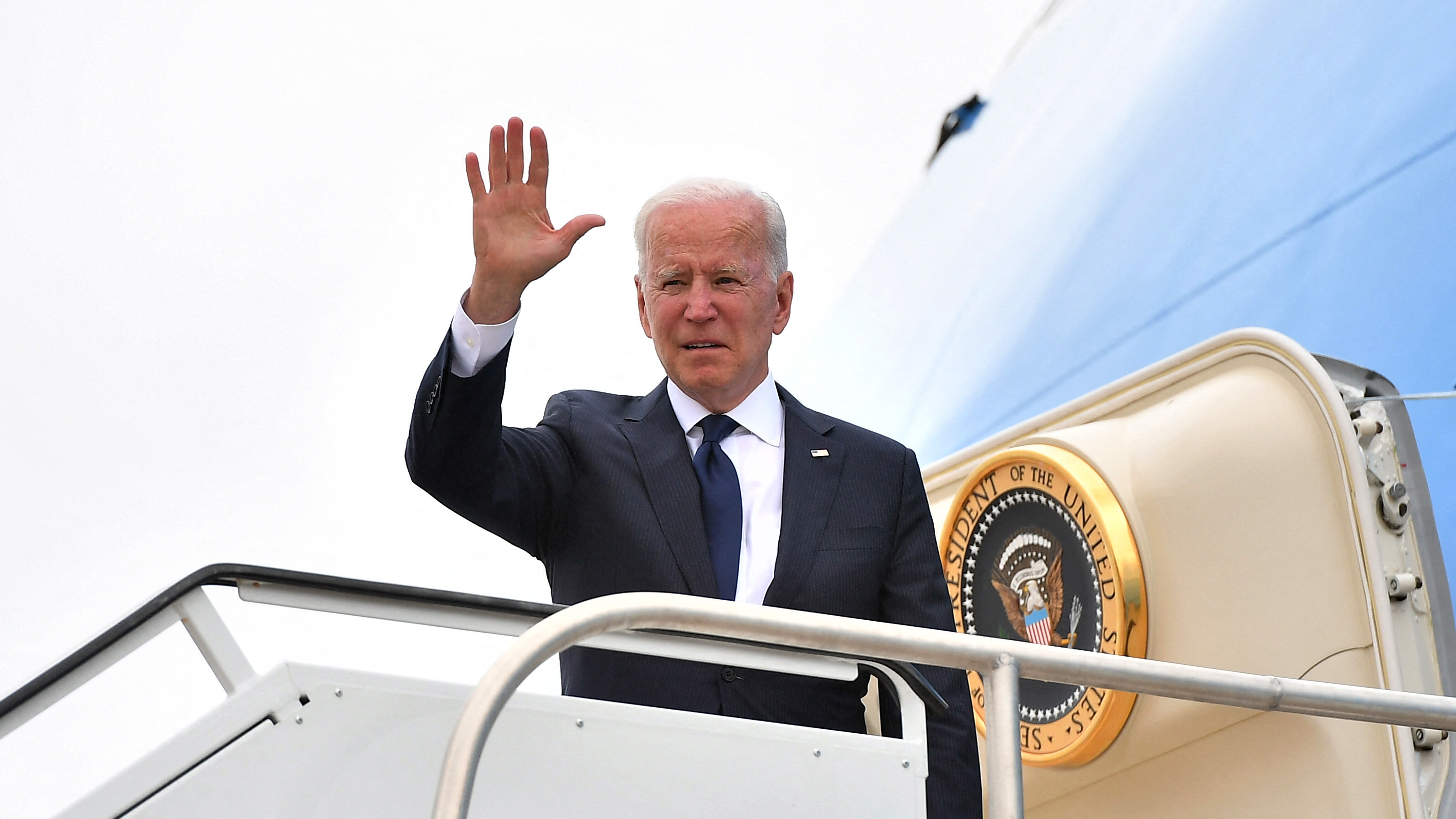President Biden is set to spend eight days in Europe, first meeting allies and partners in the U.K. and Brussels, and then meeting his Russian counterpart in Geneva. (AFP via Getty Images)