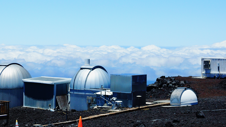 This 2019 photo provided by NOAA shows the Mauna Loa Atmospheric Baseline Observatory in Hawaii. Measurements taken at the station in May 2021 revealed the highest monthly average of atmospheric carbon dioxide in human history. (NOAA Global Monitoring Laboratory)
