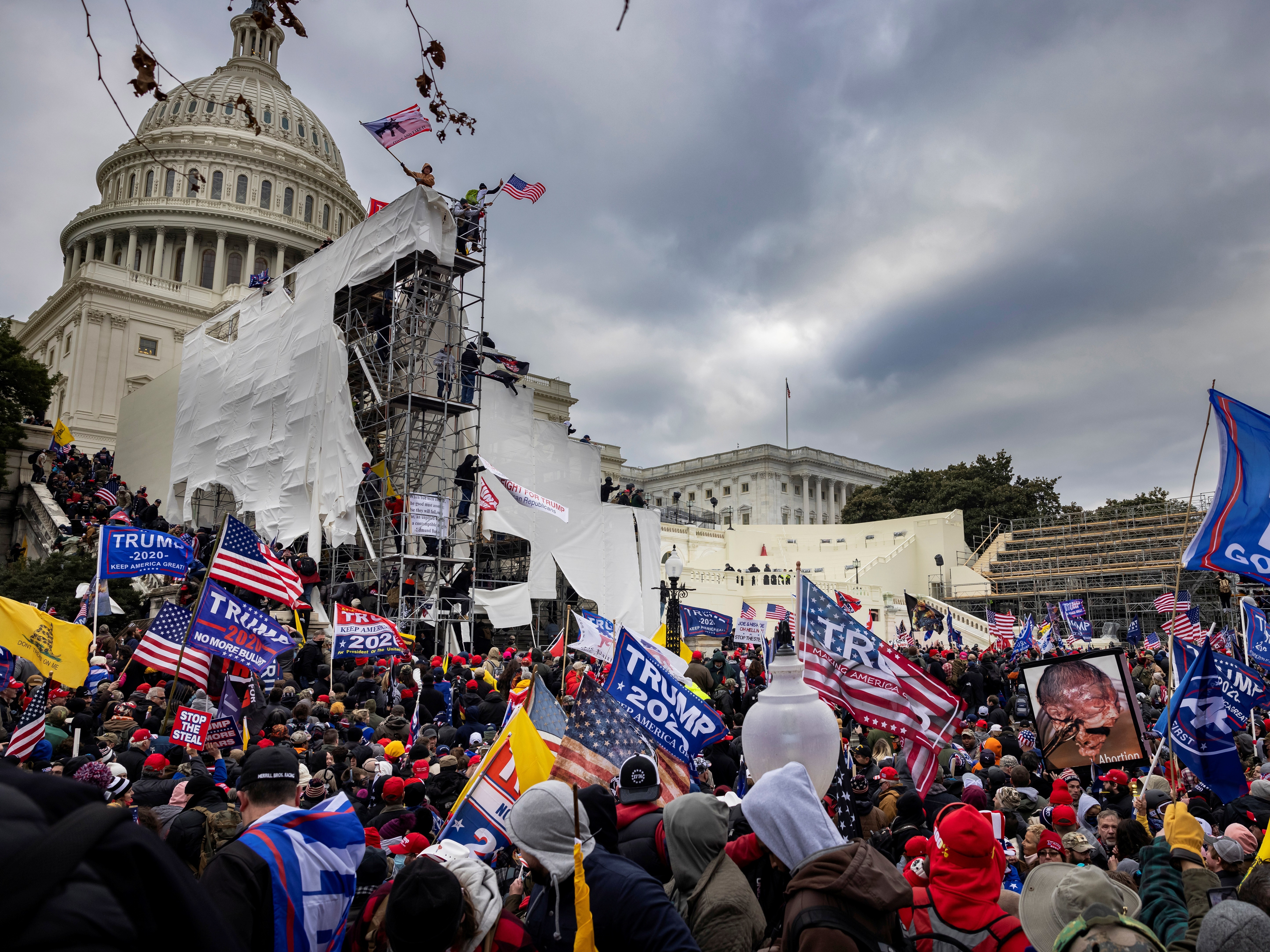 The Jan. 6 Capitol riot was just one story among many over this past year in which news language evolved to more accurately describe the event. (Getty Images)