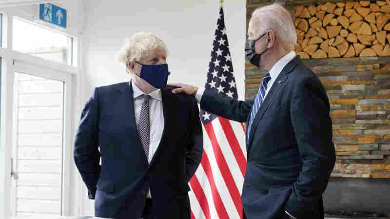 With An Eye To History, Biden And Johnson Try To Rekindle The 'Special Relationship'