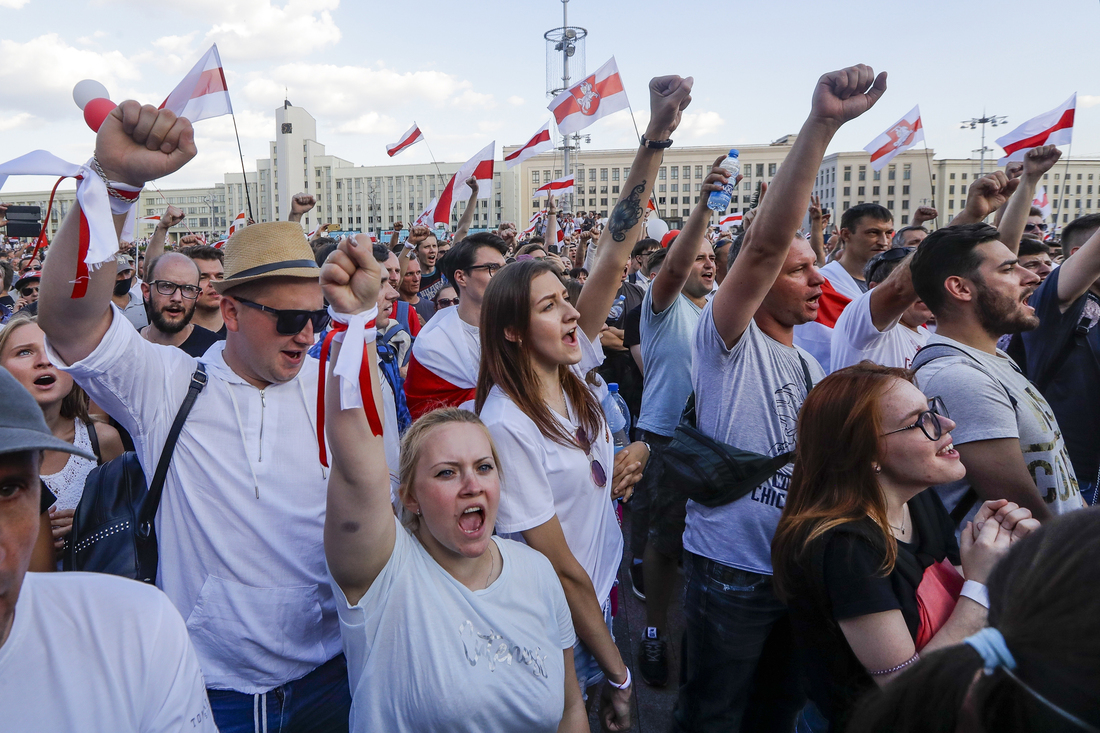 5 Views From Belarus On The Country's Political Crisis : NPR