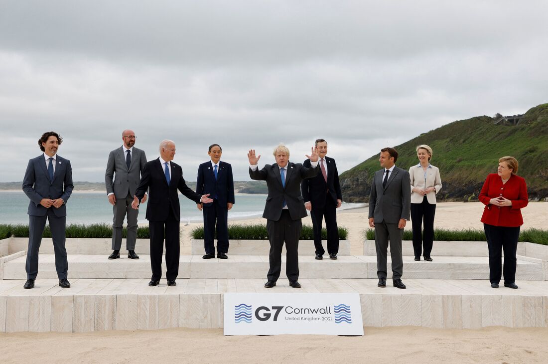 Moments You Missed As The G-7 Leaders Meet For The 1st Time Since COVID-19 : NPR