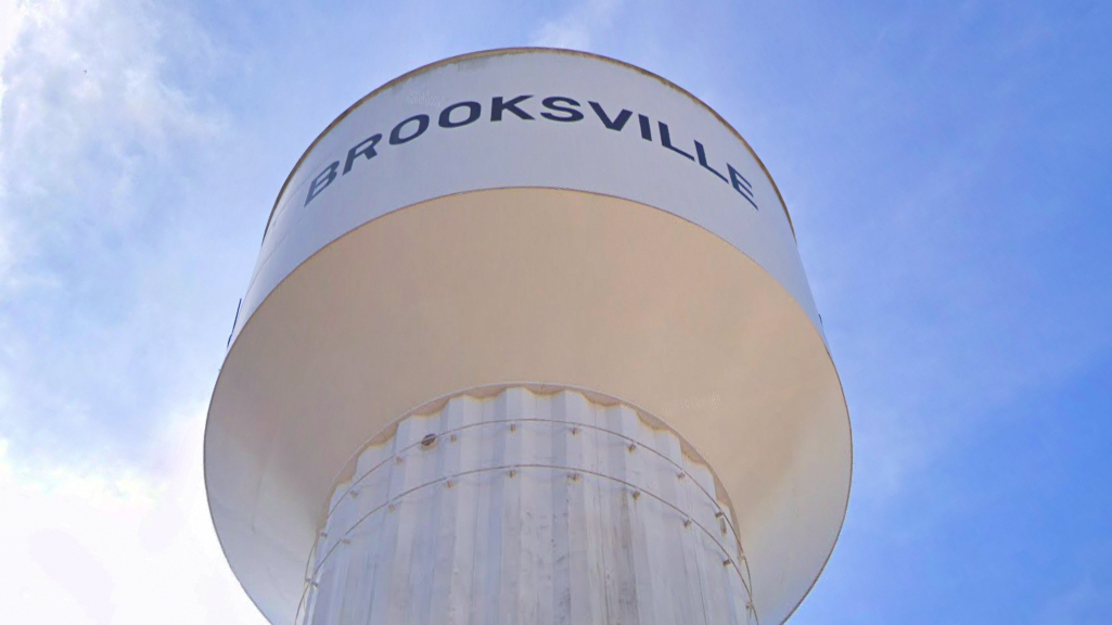 The Brooksville water tower was accidentally sold by the city to a businessman who was trying to buy a municipal building at the tower