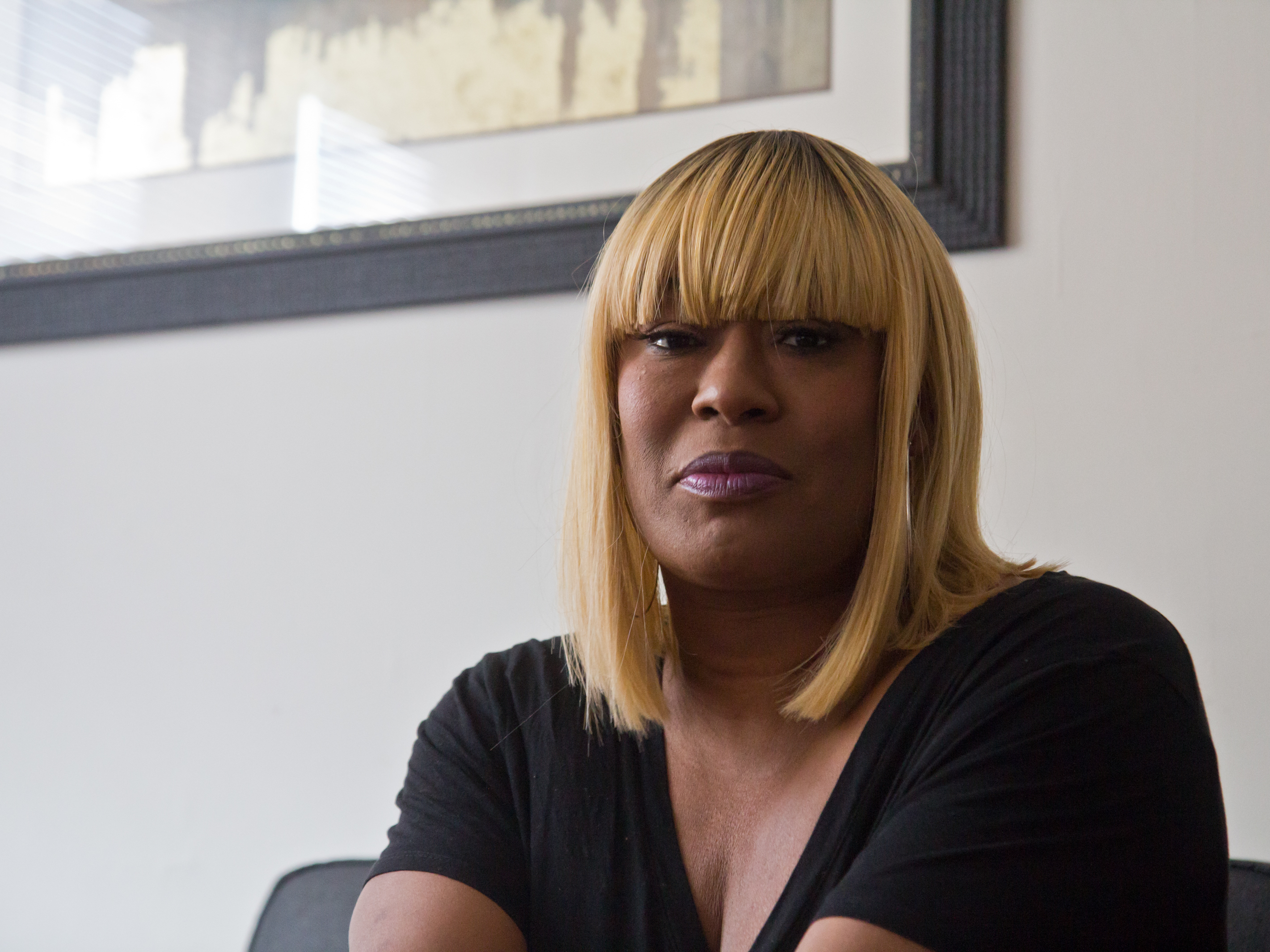 Since moving into her own place, Rita Stewart says, she feels healthier, supported and hasn't returned to the emergency room. &quot;This is a chance for me to take care of myself better.&quot; (Kimberly Paynter/WHYY)