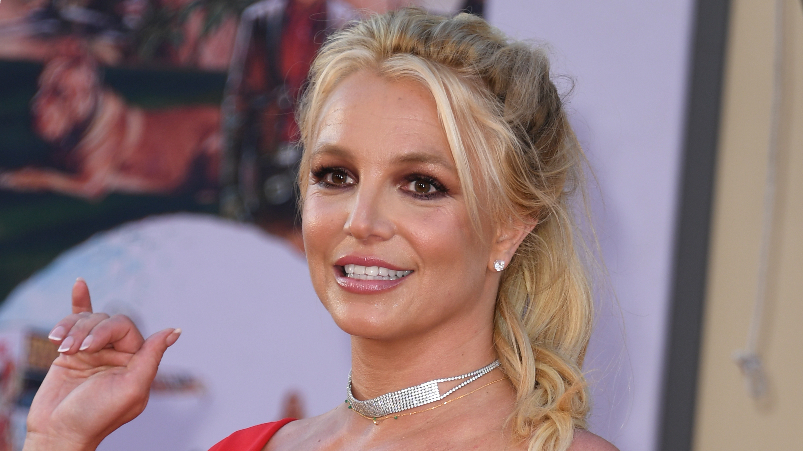 Britney Spears at a movie premiere in 2019. She pleaded with a judge on Wednesday to end a conservatorship that has controlled her personal and business lives for years. (AFP via Getty Images)