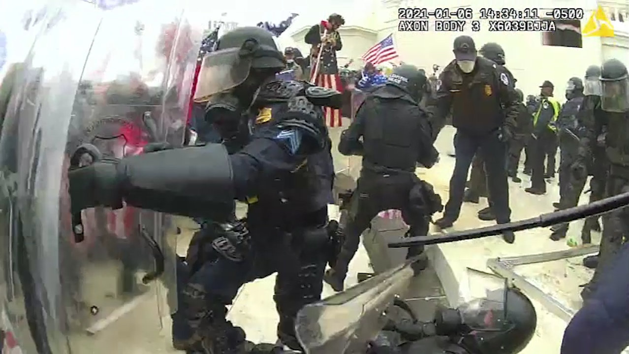 New Body Camera Footage Shows The Violence Against Police During The Capitol Riot