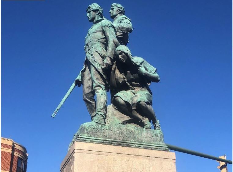 During a special emergency meeting, the Charlottesville City Council unanimously voted to remove another a statue of Meriwether Lewis, William Clark and Shoshone interpreter Sacagawea. (City of Charlottesville)