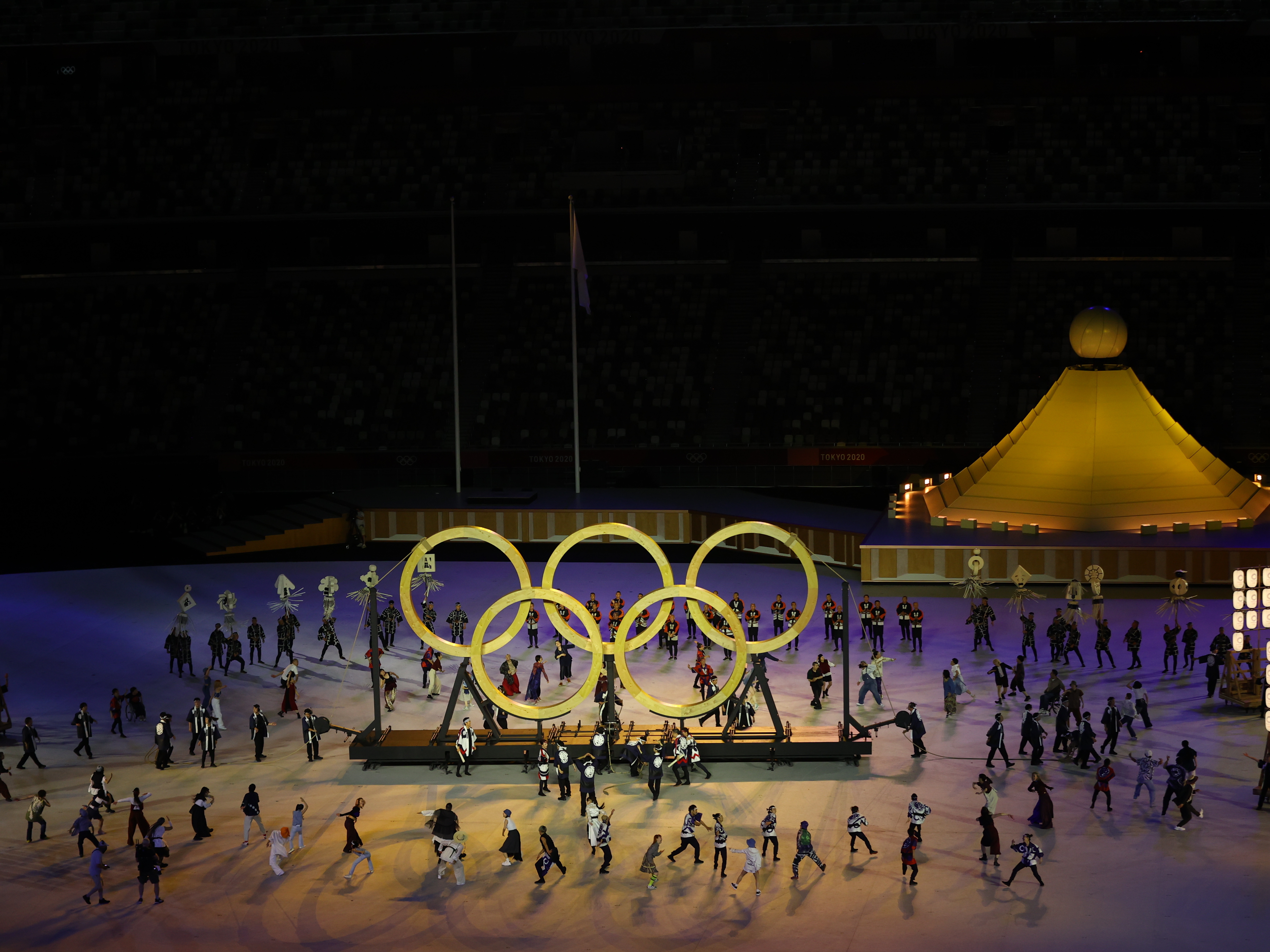 Tokyo Olympics Opening Ceremony Balances Joy and Anxiety : Live 