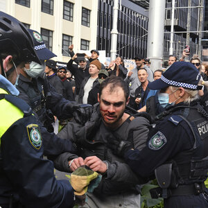 Thousands Of People Protest Coronavirus Lockdowns In Australia 