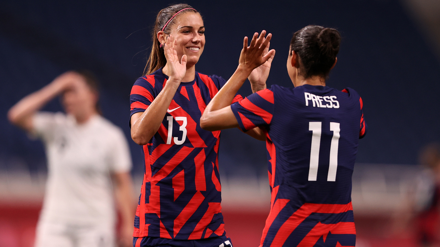 U S Women S Soccer Beats New Zealand In Olympics Comeback Live Updates The Tokyo Olympics Npr