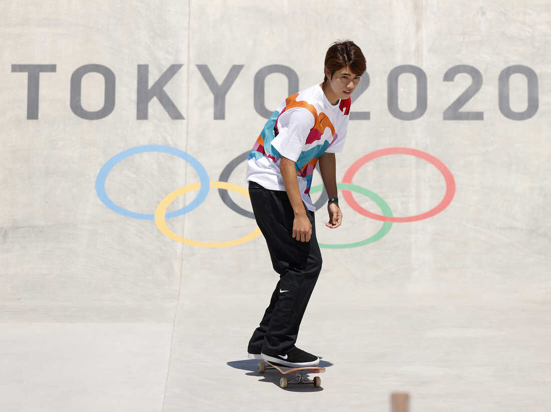 Inloggegevens Doorzichtig galerij Japan Skateboarder Wins First Ever Olympic Gold Medal In His Neighborhood :  Live Updates: The Tokyo Olympics : NPR