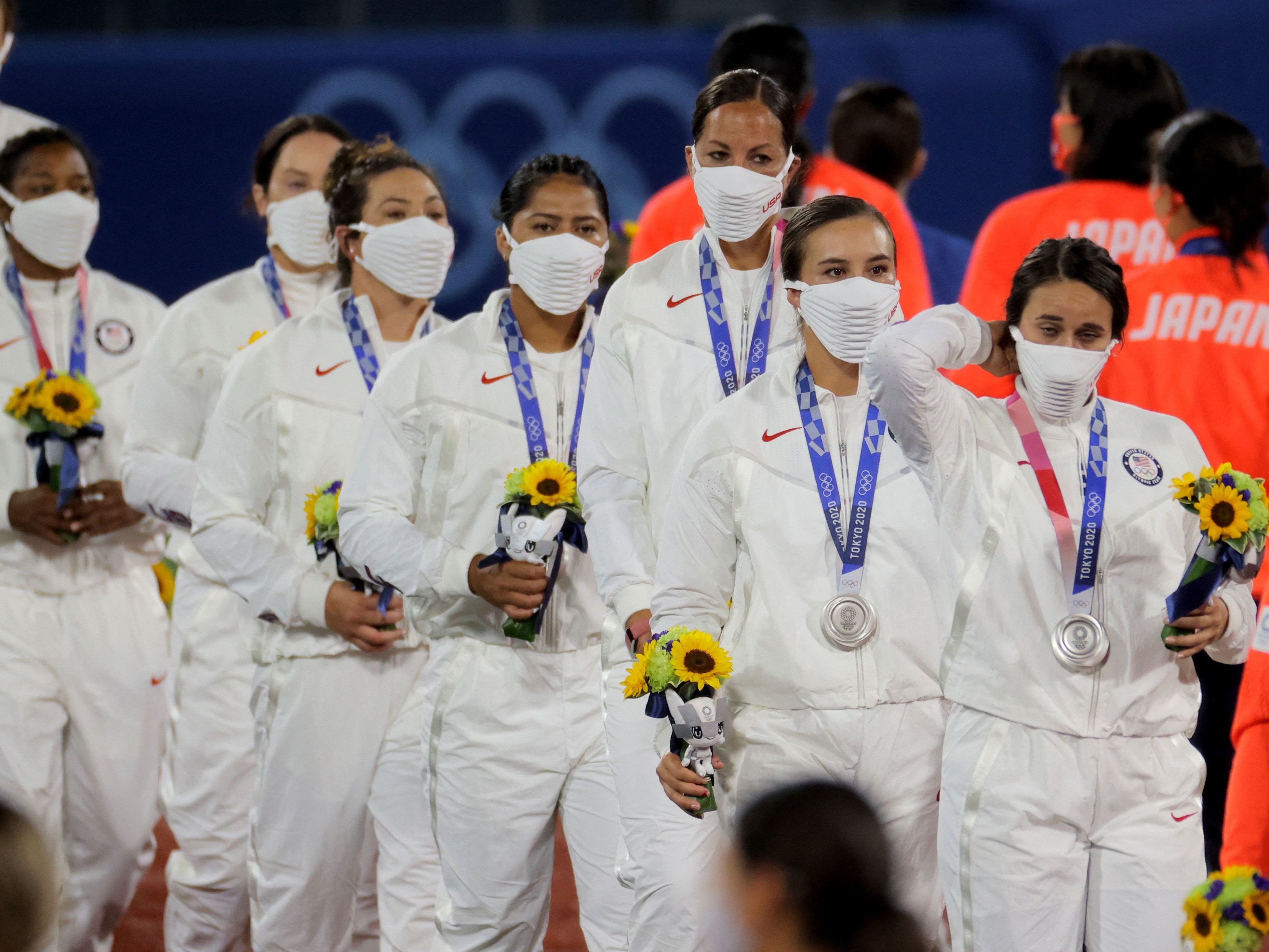 The U.S. Takes The Silver In Softball After Falling To Japan In Long ...