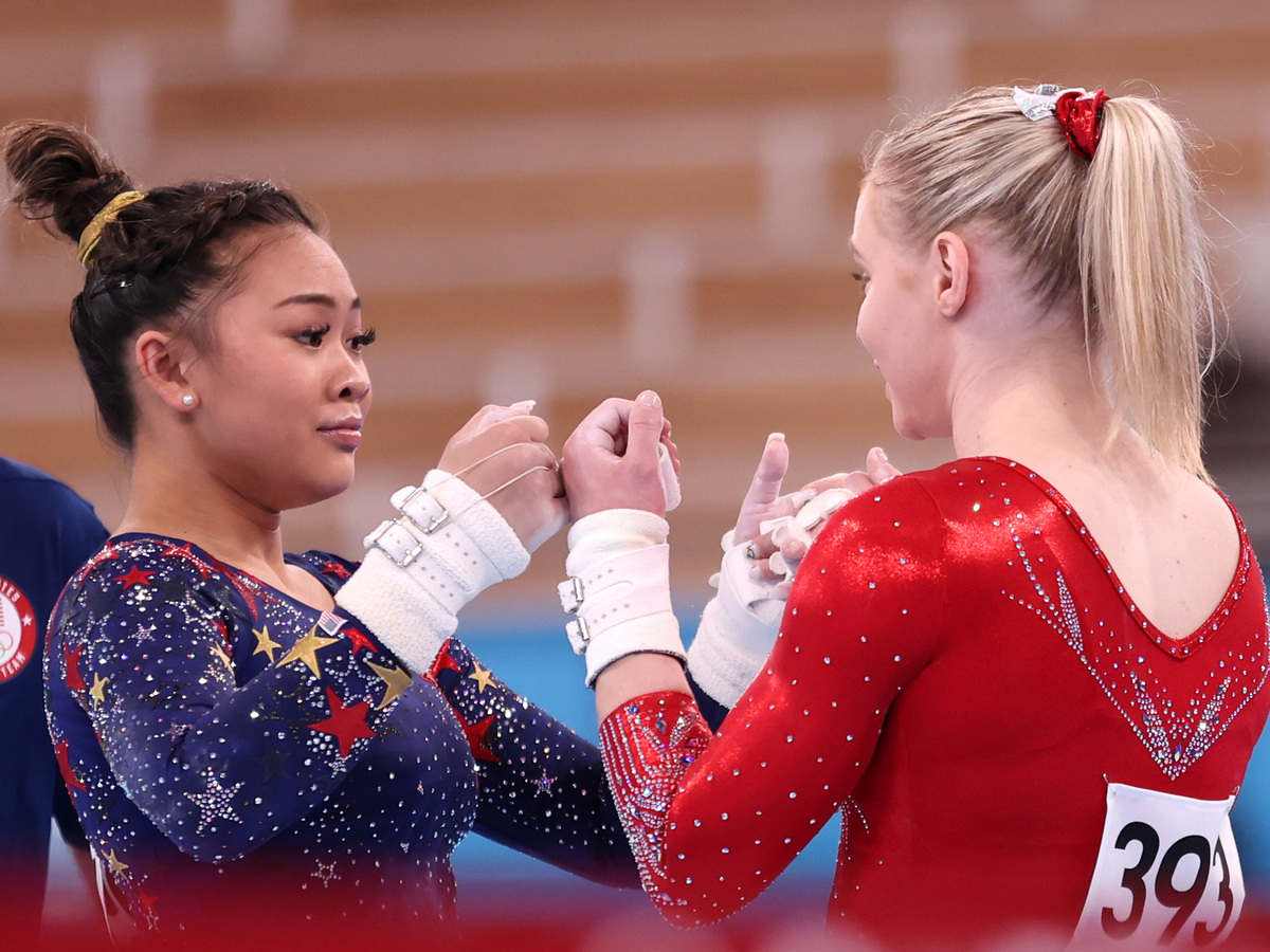 Team USA's Sunisa Lee Wins Gold In The Women's Gymnastics ...