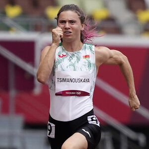 Belarusian Sprinter Is Granted Polish Humanitarian Visa After Refusing A Flight Home