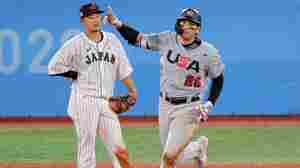 U.S. Baseball Team Loses To Japan, But It Still Has A Tight Path To Gold Medal Game