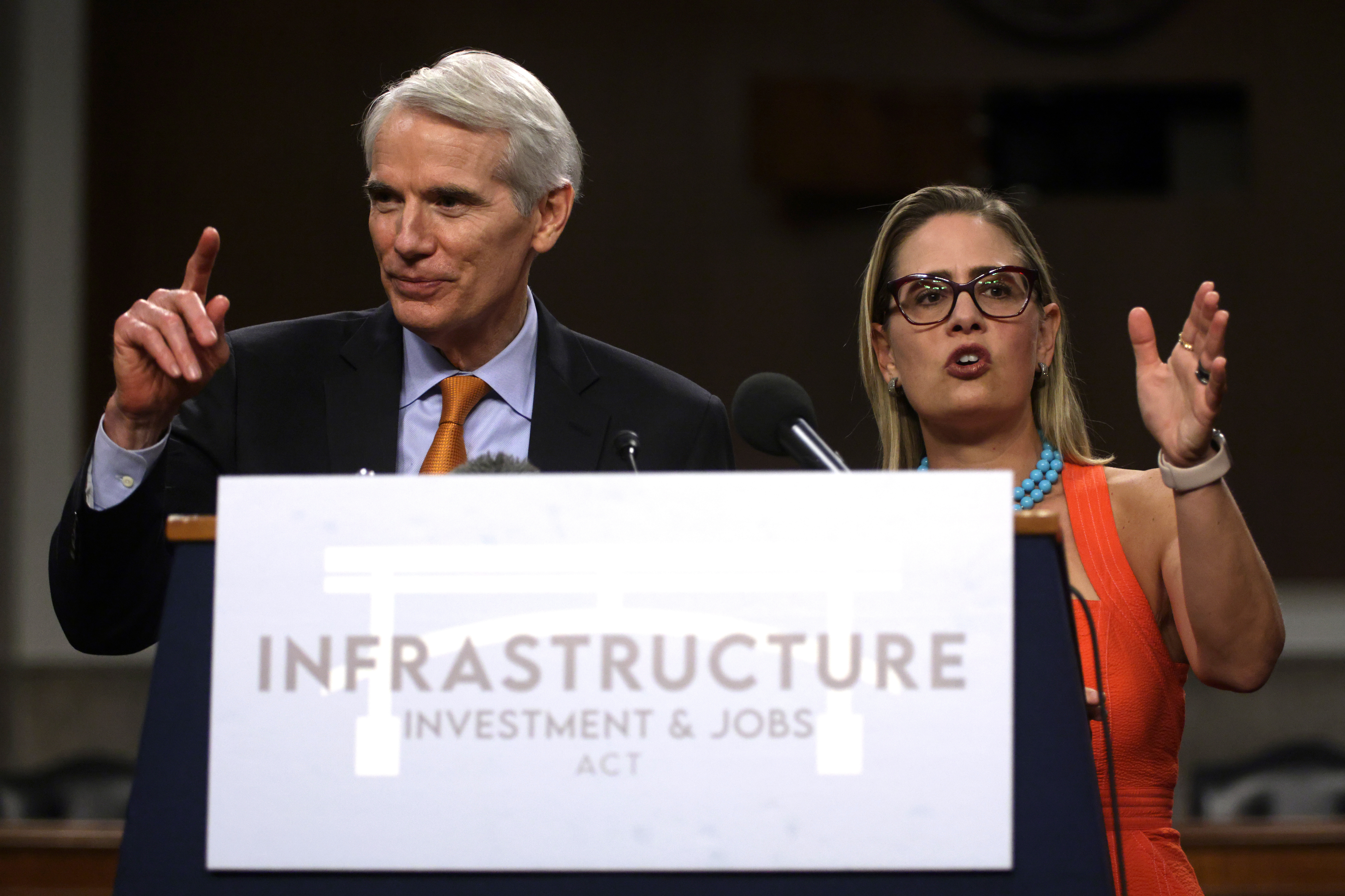 What is in the bipartisan infrastructure legislation : NPR
