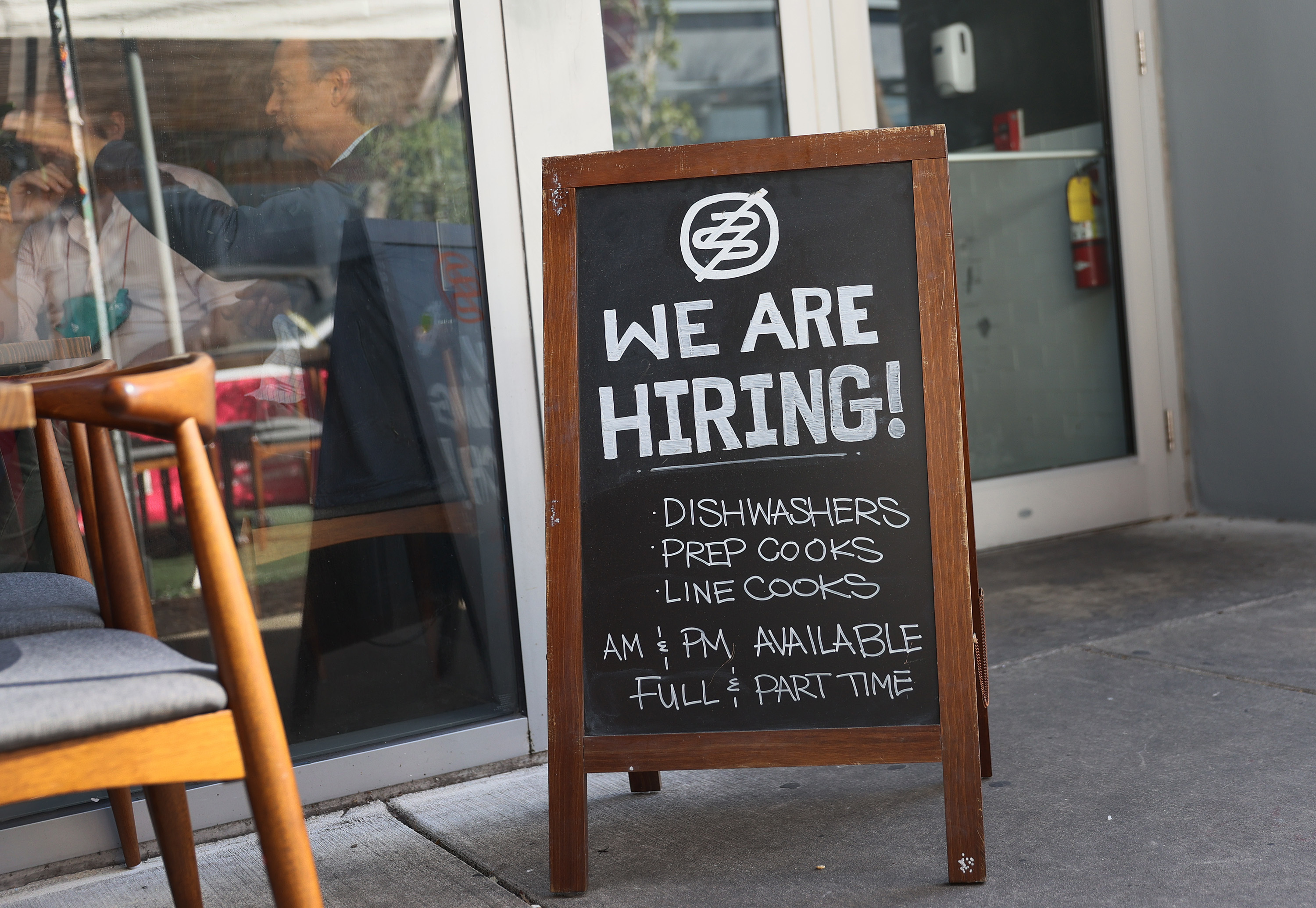 Restaurants in Miami and across the country are seeing surging demand from customers, but they are still struggling to recruit staff. (Getty Images)