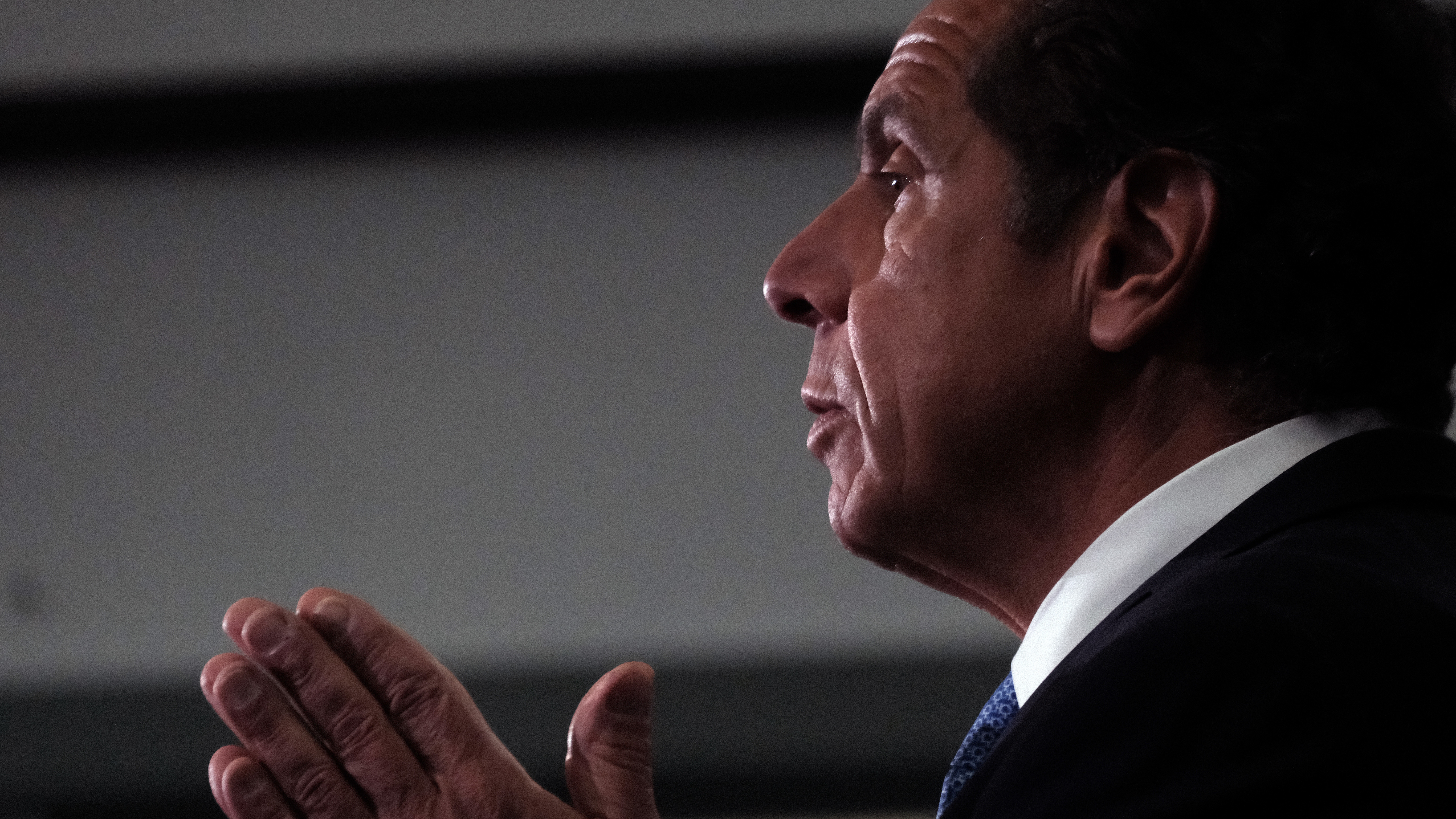 New York Gov. Andrew Cuomo, pictured July 14 in New York City, is being investigated by the Albany County sheriff's office for a criminal complaint that the sheriff described as &quot;sexual in nature.&quot; (Getty Images)