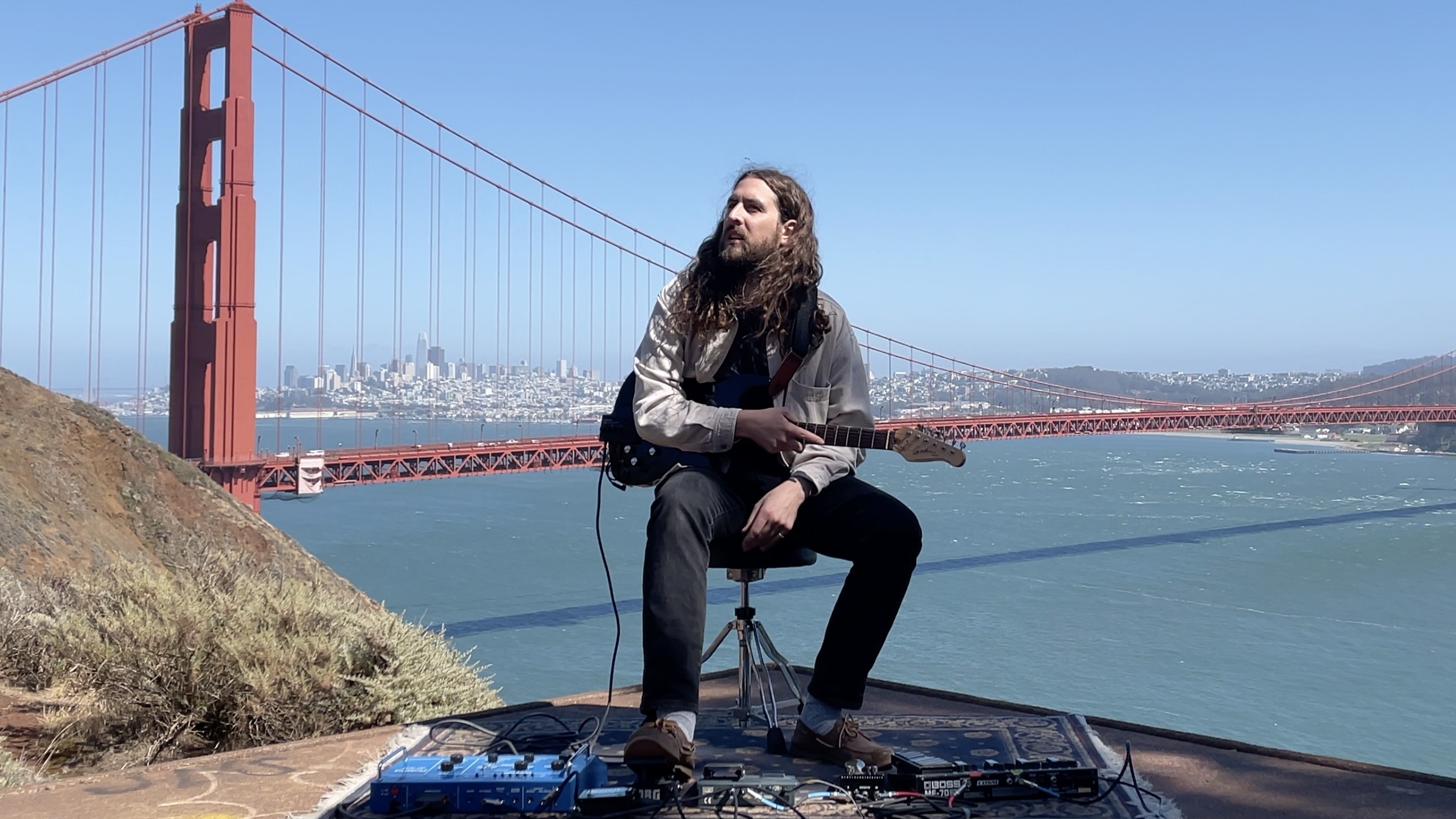 This Musician's Unlikely Duet Partner? The Golden Gate Bridge