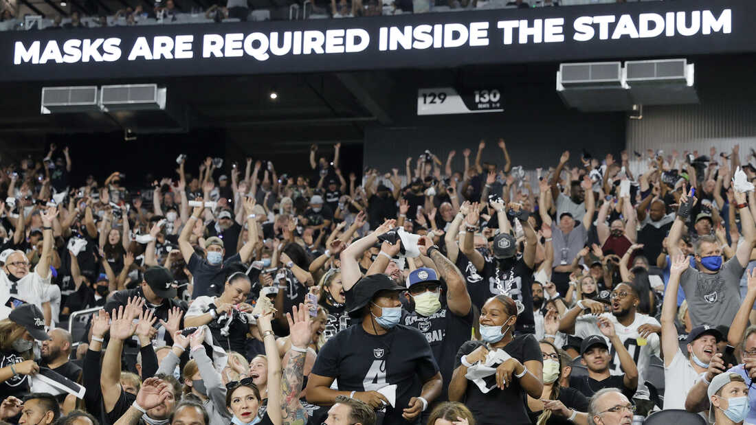 Las Vegas Raiders will require all fans to get vaccinated if they want to  attend 2021 games