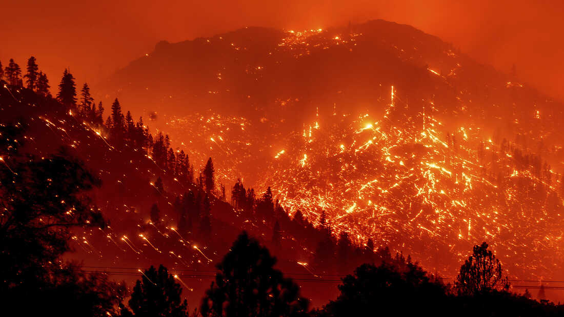 The Caldor Fire Rapidly Grows Near Lake Tahoe Npr