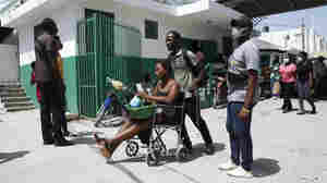 At A Local Hospital In Haiti's Hard-Hit Southwest The Injured Continue To Arrive