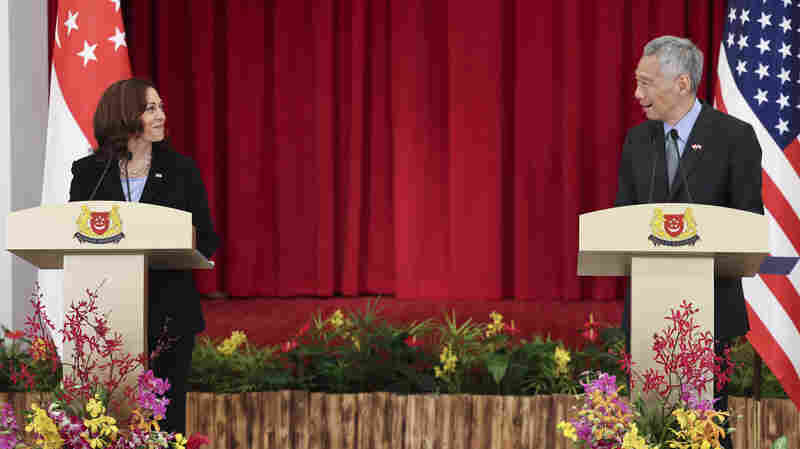 The Focus Must Stay On Evacuations, Not On The Exit From Afghanistan, Harris Says