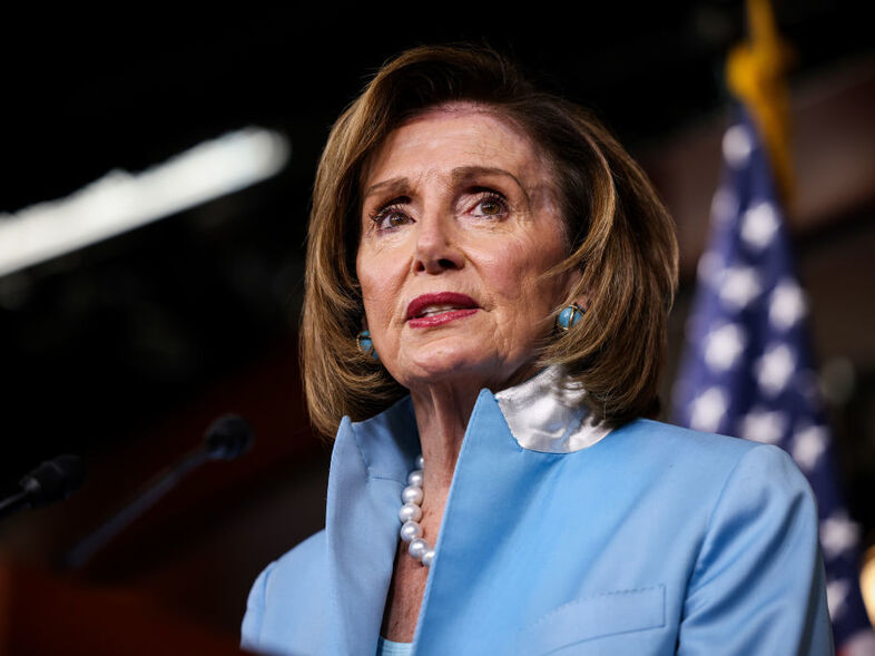 House Speaker Nancy Pelosi, D-Calif., is working to keep moderates and progressives on the same page to move two separate bills — an infrastructure bill and a broader spending package. (Anna Moneymaker/Getty Images)
