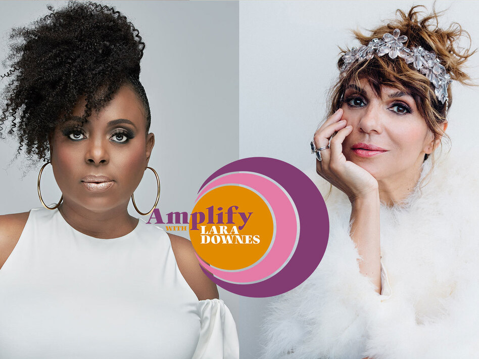 Lara Downes talks with Ledisi. (NPR)