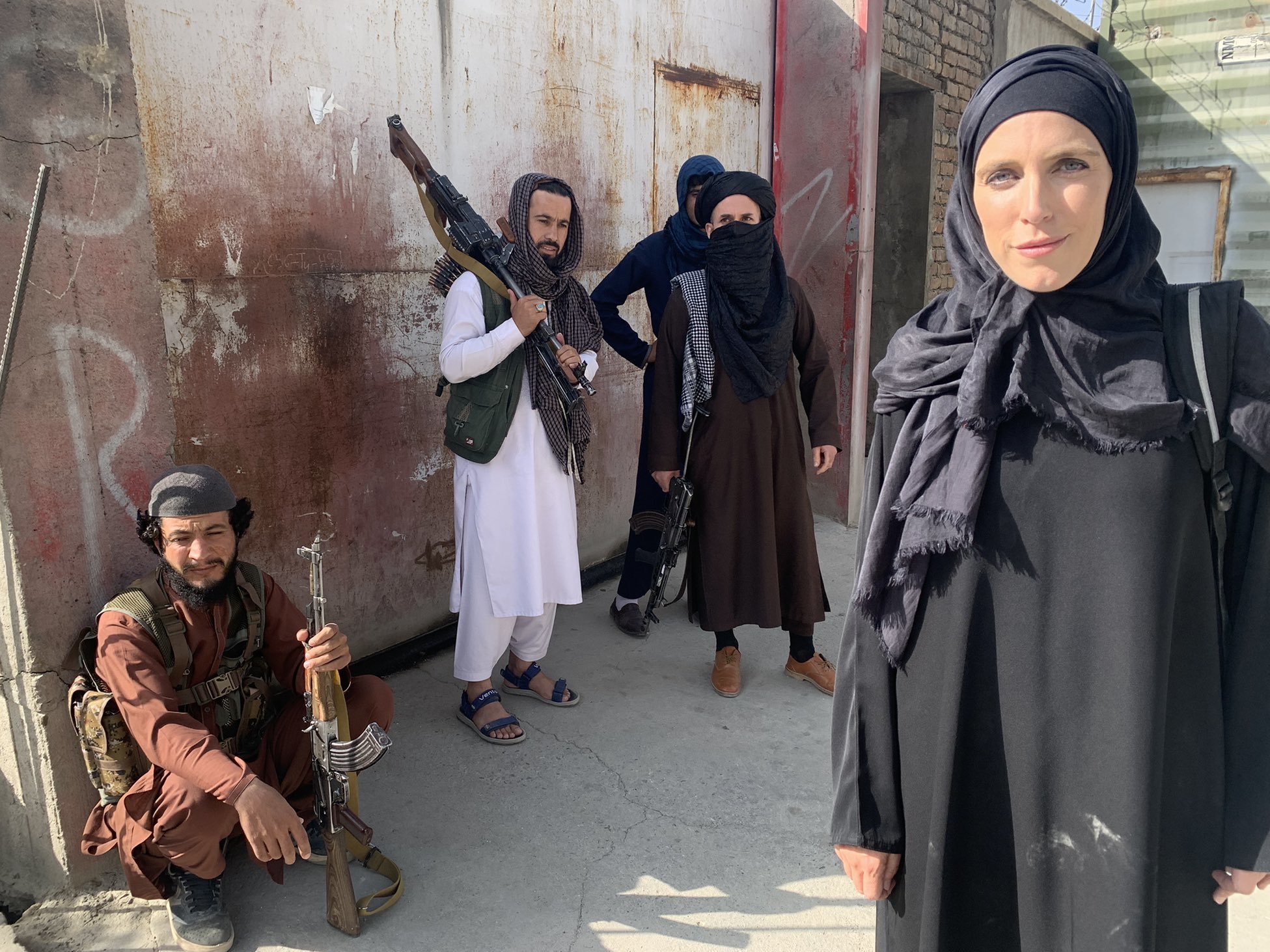 What It's Like To Be A Woman Reporting On The Taliban: 'They Don't Look At You'