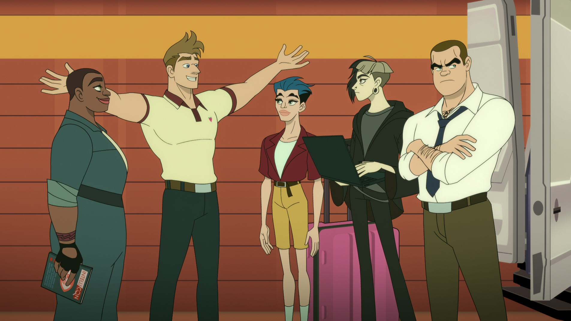 Review: Netflixs Q-Force Sees Queer Spies Bonding : NPR