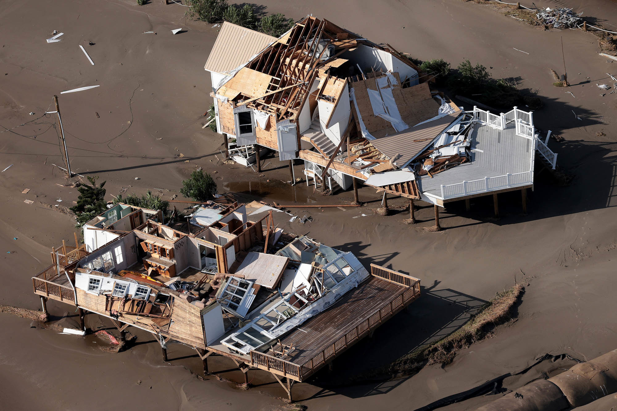 Tues., Aug. 31: Destruction is left in the wake of Hurricane Ida in Grand Isle, La.