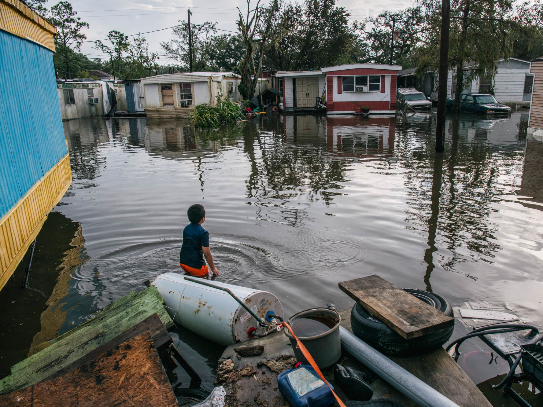 Photos Scenes From Hurricane Ida's Devastating Path NCPR News